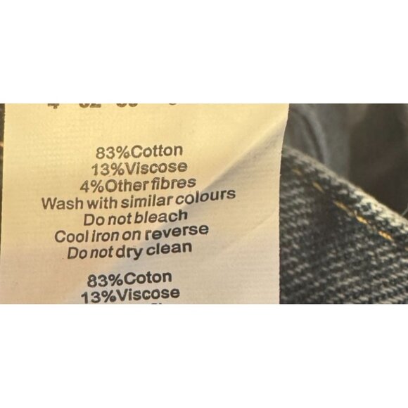 2/$30 NWT PrettyLittleThing Petite 2 Denim Corset Top Blue Zippered Back - Picture 8 of 9